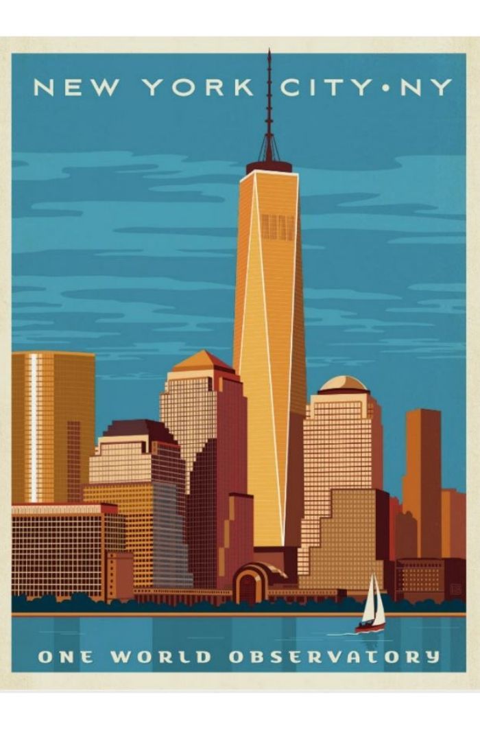 40x Vintage Travel Posters New York You Want On Your Wall || The Travel Tester